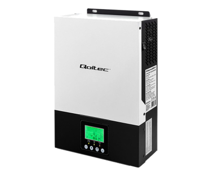 Falownik Qoltec Inwerter solarny hybrydowy Off-Grid 2.4KW / 80A / MPPT